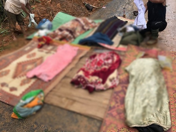 Six family members die in landslide in Quang Tri - 1