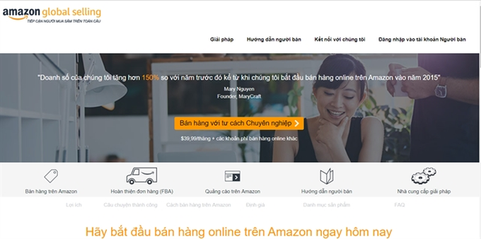 Amazon establishes subsidiary in Vietnam - 1