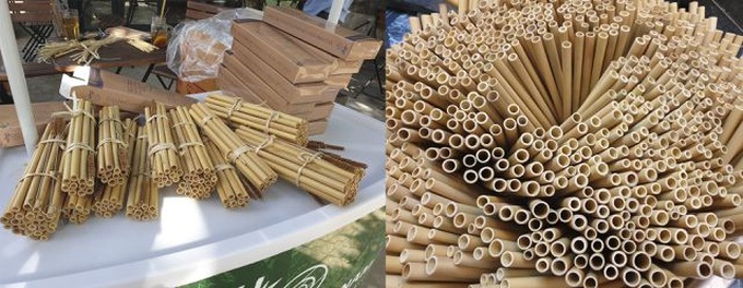 Vietnamese man earns big from exporting bamboo drinking straws - 2