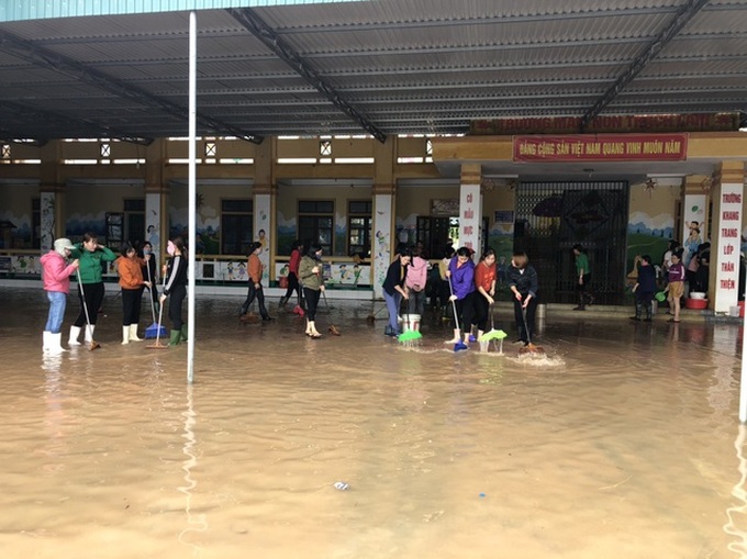 Flood-hit schools in Ha Tinh in dire need of help - 2 Flood-hit schools in Ha Tinh in dire need of help - 2
