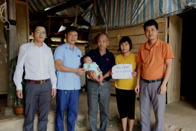 Dantri/DTiNews readers support ill woman in Ha Tinh - 2 Dantri/DTiNews readers support ill woman in Ha Tinh - 2