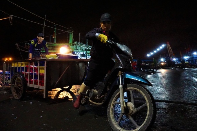 Busy night at central Vietnam’s largest fish port - 6
