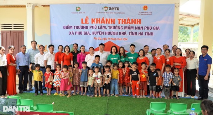 New school project completed for Ha Tinh kindergarten - 7