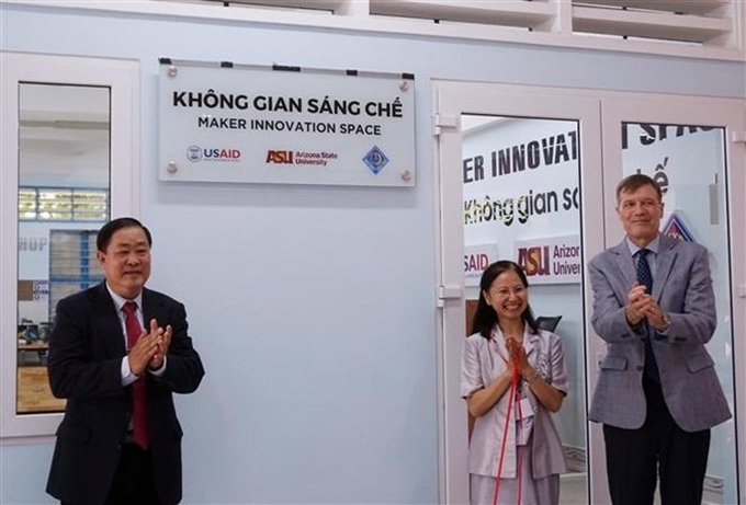 Innovation space for students inaugurated in Mekong Delta city - 1 Innovation space for students inaugurated in Mekong Delta city - 1