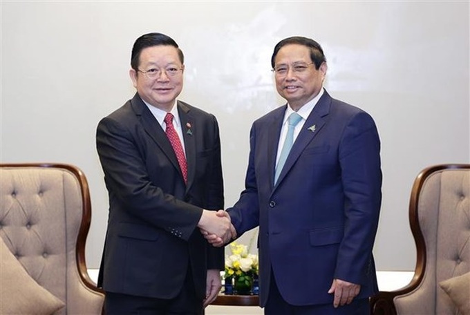 Prime Minister receives ASEAN Secretary-General - 1