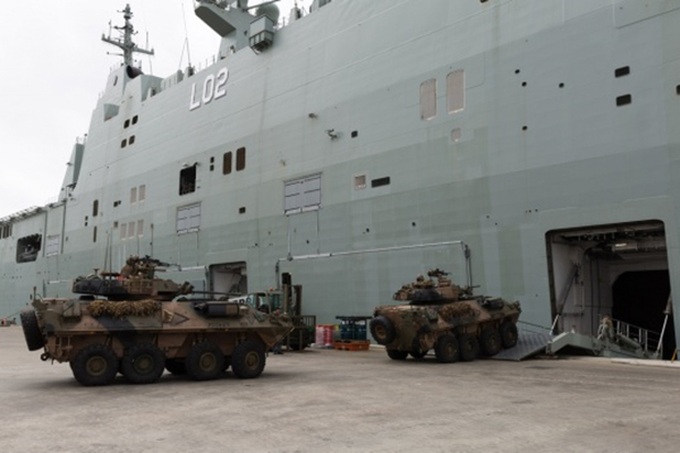 Australian naval ships to visit Cam Ranh port - 1 Australian naval ships to visit Cam Ranh port - 1