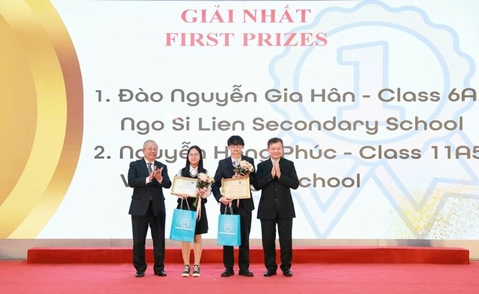 Hanoi students honoured in Australia-themed competition - 1