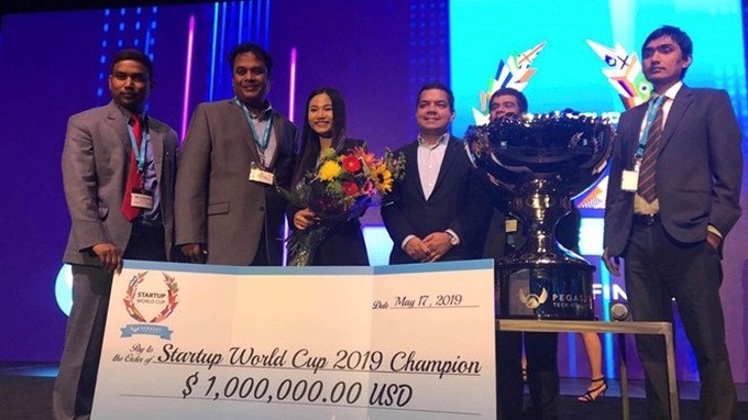Vietnamese startup wins Startup World Cup 2019 Champion - 1 Vietnamese startup wins Startup World Cup 2019 Champion - 1