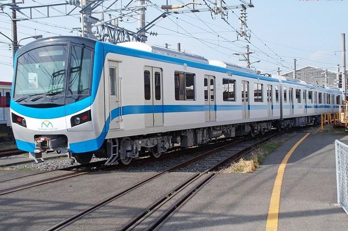 First HCM City metro train set for Vietnam - 1