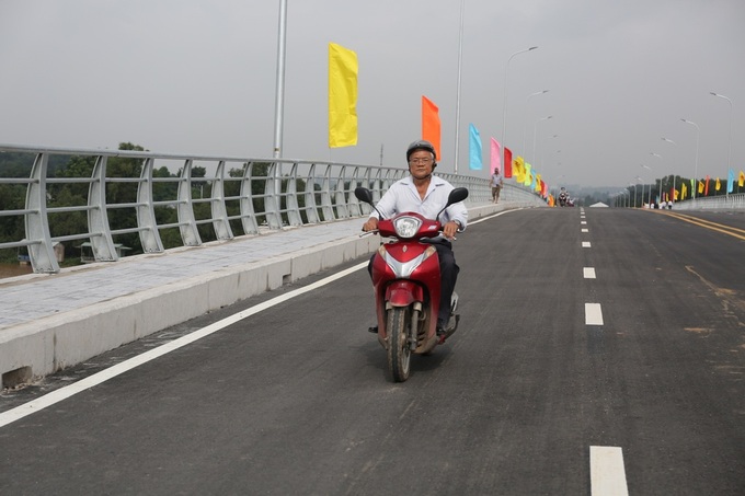 Bridge linking Binh Duong and Dong Nai inaugurated - 1 Bridge linking Binh Duong and Dong Nai inaugurated - 1