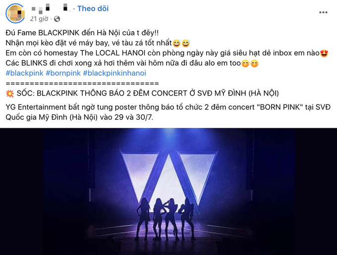 Homestay services thrive after Blackpink confirm Hanoi tour date - 1