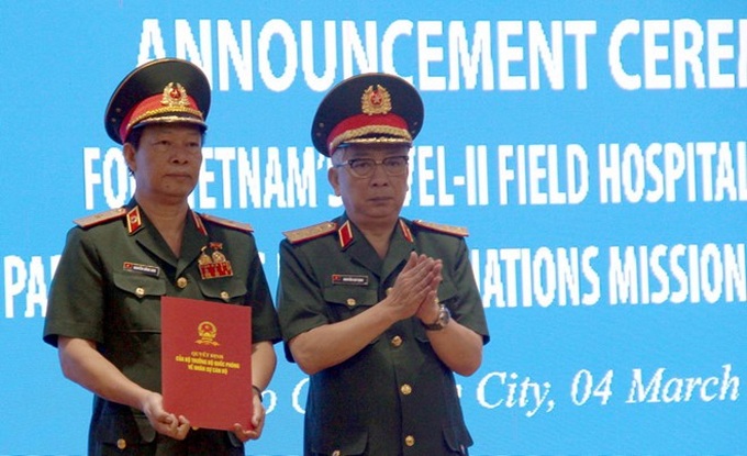 Vietnam to set up third field hospital in UN mission in Africa - 1 Vietnam to set up third field hospital in UN mission in Africa - 1