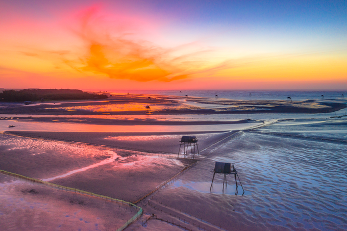 Pure beauty of Thai Binh clam farms - 4 Pure beauty of Thai Binh clam farms - 4