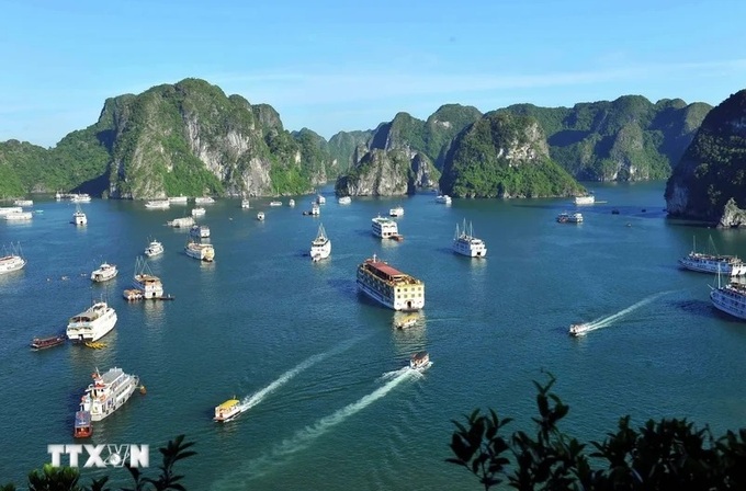 Quang Ninh to launch campaign to clean up Ha Long Bay - 1