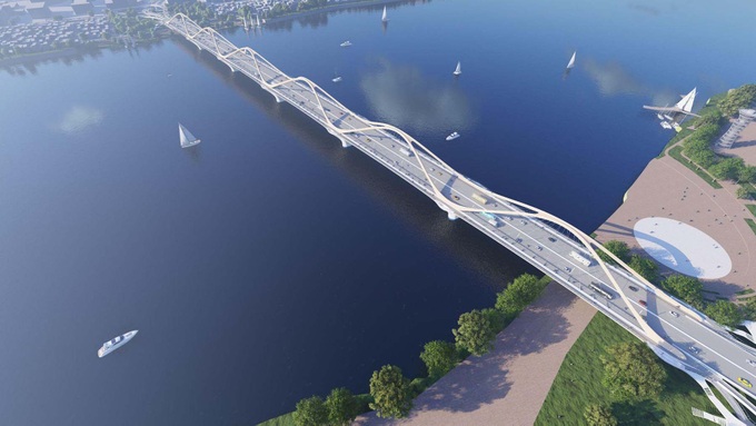 Hanoi to build VND16-trillion bridge linking Long Bien - 1