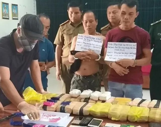 Three Lao men arrested for drug trafficking - 1