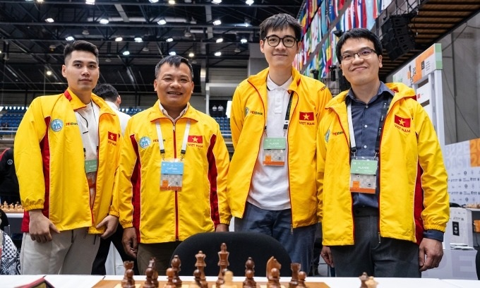 Vietnam enjoys strong start to Chess Olympiad 2024 - 1