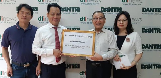 VND60m donated to Phu Tho students - 1