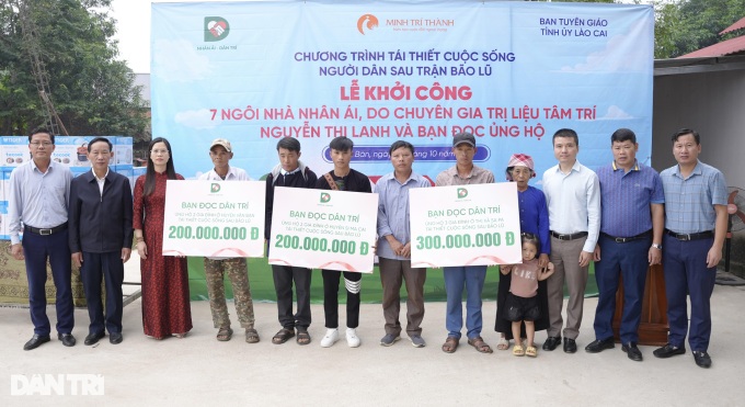 Dantri builds new houses for Lao Cai flood victims - 3