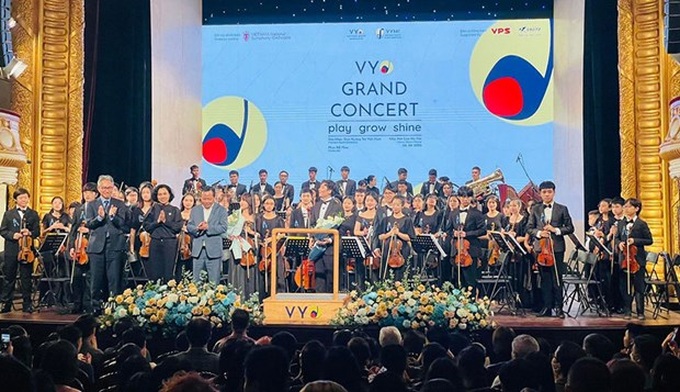 Vietnam’s first multi-nationality youth orchestra makes debut - 1 Vietnam’s first multi-nationality youth orchestra makes debut - 1