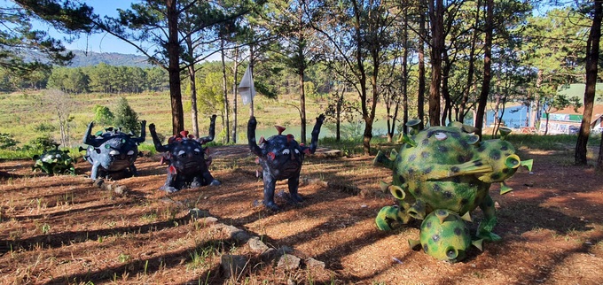 Da Lat sculptures promote Covid-19 prevention works - 5