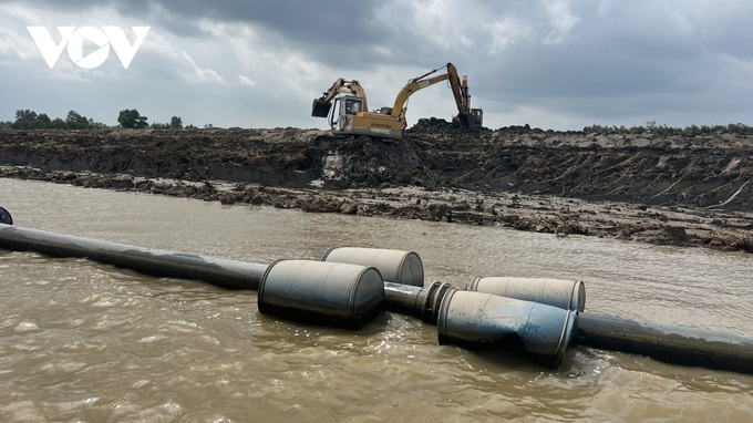Ca Mau’s largest freshwater reservoir to go into use in May - 1 Ca Mau’s largest freshwater reservoir to go into use in May - 1