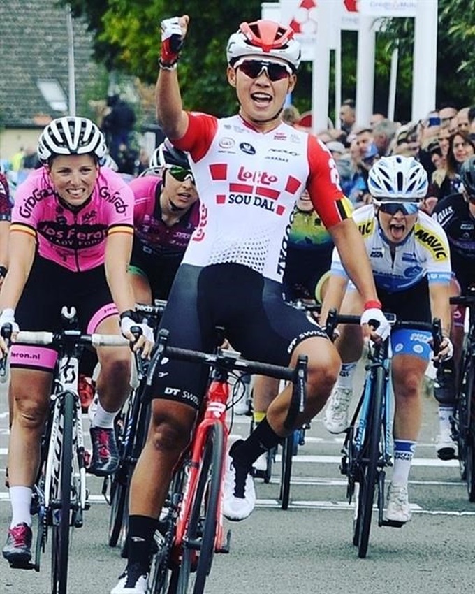 Vietnamese cyclist wins French cycling race - 1