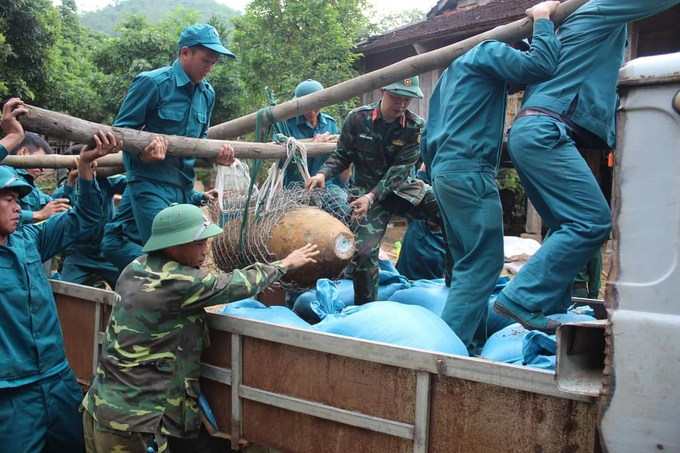 350-kg wartime bomb found in Son La construction site - 3