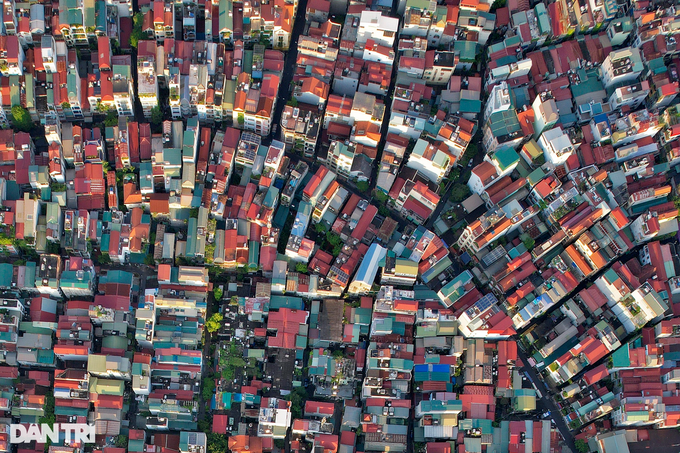 Hanoi construction density from above - 7