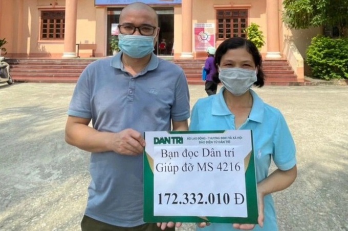 Dantri/DTiNews readers support poor family in Thai Nguyen - 1