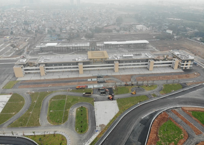 Hanoi speeds up F1 racetrack construction - 1 Hanoi speeds up F1 racetrack construction - 1