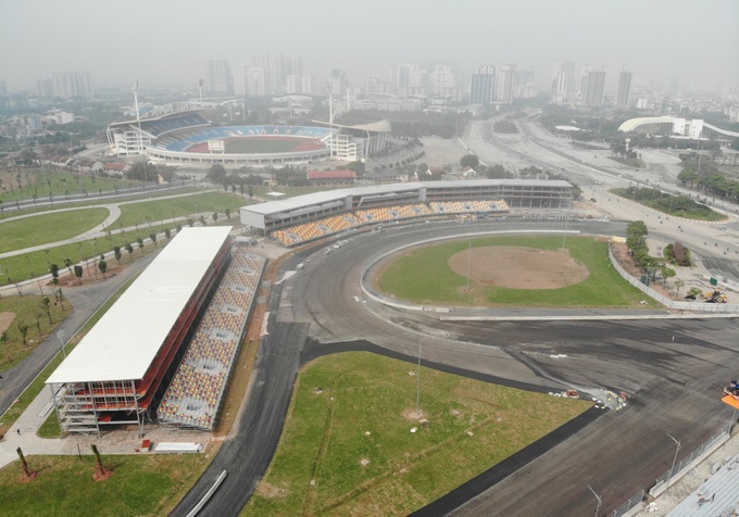 Hanoi speeds up F1 racetrack construction - 3 Hanoi speeds up F1 racetrack construction - 3