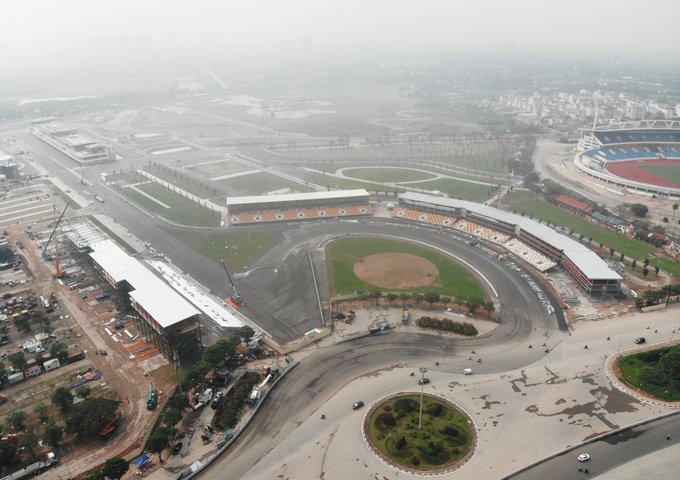 Hanoi speeds up F1 racetrack construction - 5 Hanoi speeds up F1 racetrack construction - 5