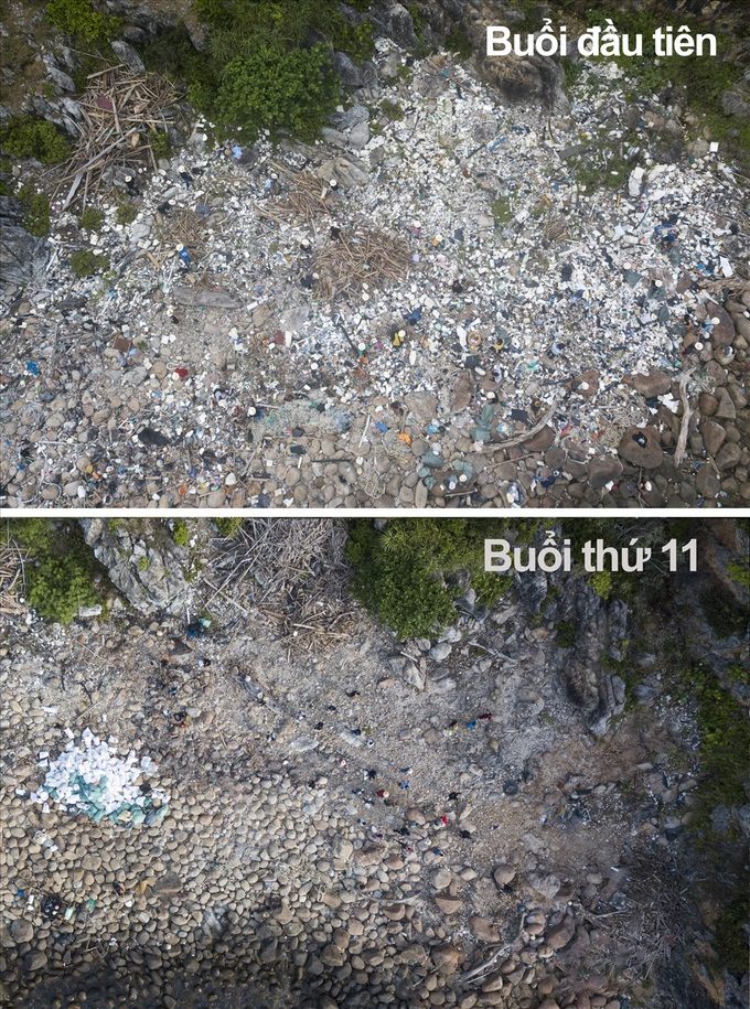 Hundreds collect litter in Danang - 11