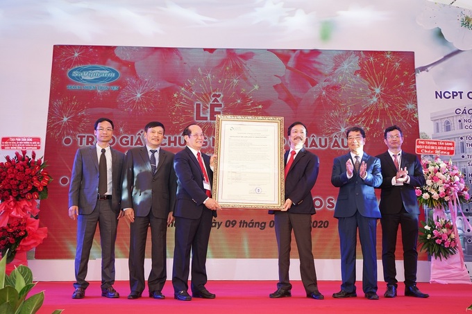 Savipharm receives EU GMP Certificate - 1