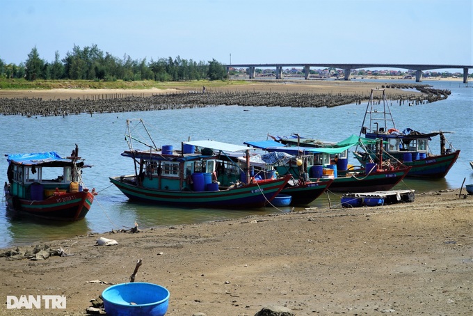 Bamboo and concrete obstacles affect Ha Tinh river traffic - 4