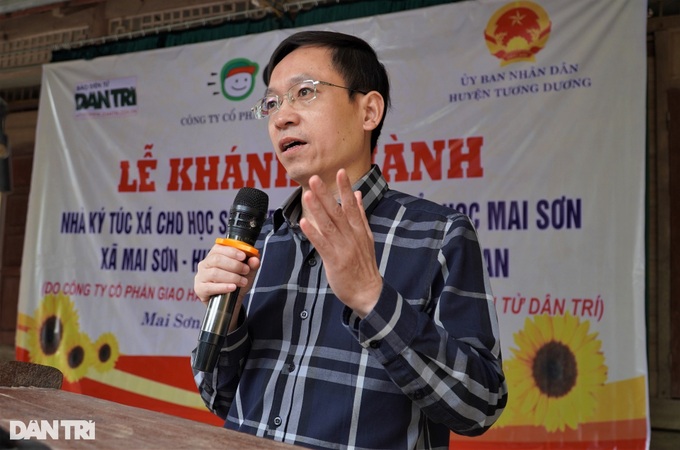 Dantri/Dtinews supports new Nghe An school dormitory - 2 Dantri/Dtinews supports new Nghe An school dormitory - 2