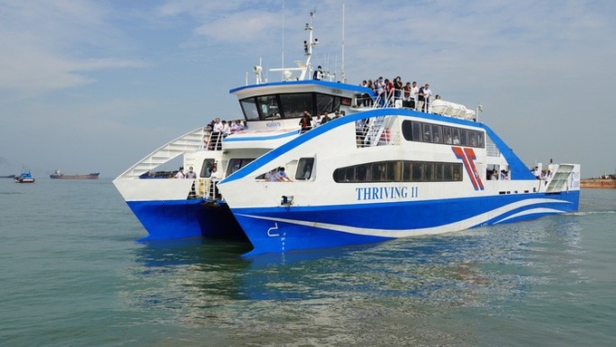 Can Gio-Vung Tau ferry popular with customers - 1 Can Gio-Vung Tau ferry popular with customers - 1
