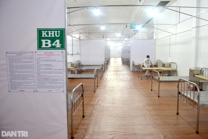 1,000-bed field hospital opened in HCM City epicentre - 3 1,000-bed field hospital opened in HCM City epicentre - 3