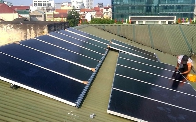 First school in Hanoi installed with solar power system - 1