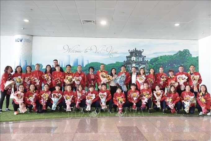 Vietnamese women's football team gear up for ASIAD - 1 Vietnamese women's football team gear up for ASIAD - 1
