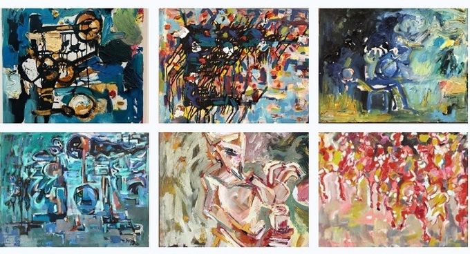 Painter shows passion for Nguyen Du’s epic poem ‘Tale of Kieu’ - 1 Painter shows passion for Nguyen Du’s epic poem ‘Tale of Kieu’ - 1