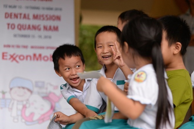 ExxonMobil pledges 80,000 USD to improve child healthcare in Quang Nam - 1 ExxonMobil pledges 80,000 USD to improve child healthcare in Quang Nam - 1