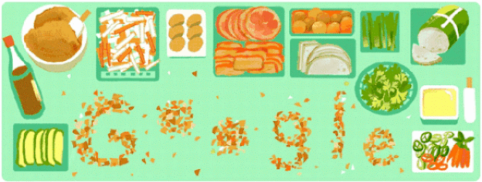 Google Doodle features Vietnamese Banh Mi - 1