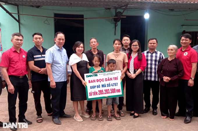 Sick family receives support - 1