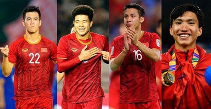Four Vietnamese footballers named in Best 11 of SEA Games 30 - 1