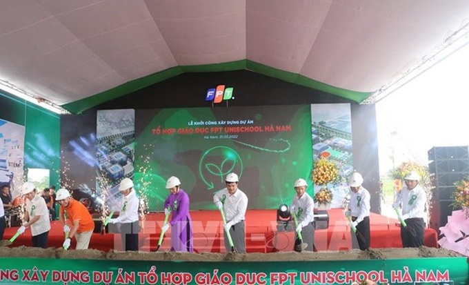 FPT builds large educational complex in Ha Nam - 1