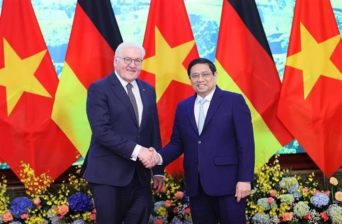 Vietnamese, German Presidents hold talks - 1 Vietnamese, German Presidents hold talks - 1