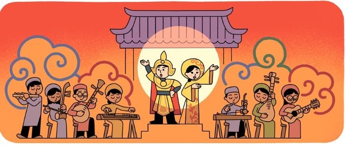Google Doodle marks Vietnam’s Cải Lương folk opera - 1