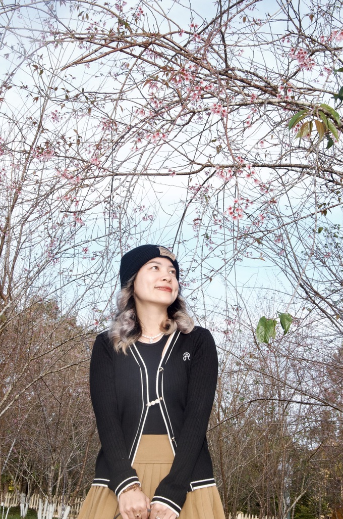 Mang Den’s cherry blossom season attracts visitors - 4 Mang Den’s cherry blossom season attracts visitors - 4